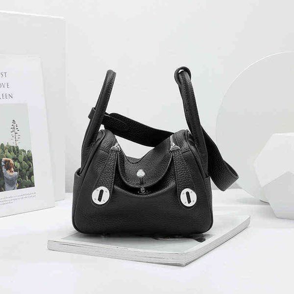 

designer lindihandbag lindi leather lychee grain cowhide messenger hand feminine goddess small mini female