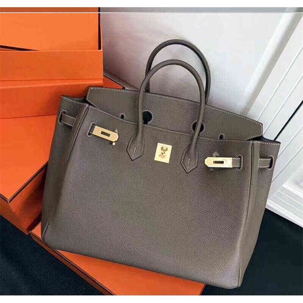 

designers herme blrkin handbags cowhide togo litchi pattern leather fashion commuter mother tot large capacity portable wome yys