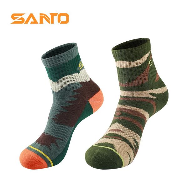 Chaussettes de sport 3 paires S007, chaussures de sport respirantes pour hommes, cyclisme, Spinning, entraînement, Camping, randonnée