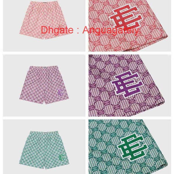 

eric emanuel ee basic short new york city skyline men's casual shorts outdoor sweatpants summer gym workout mesh basketball beach footb, White;black