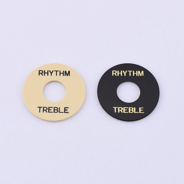 

3 way toggle switch round plate rhythm / treble surround ring plate