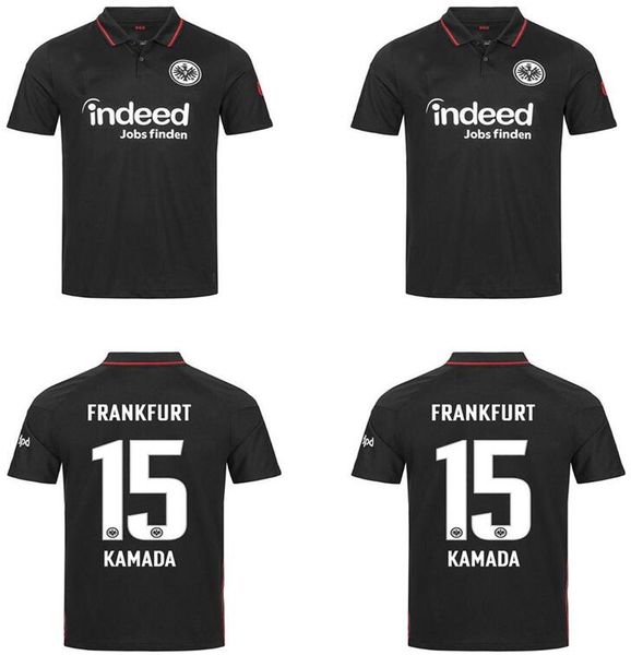 

kids 21 22 eintracht frankfurt away red third soccer jerseys 2021 2022 die adler sow silva kostic jovic football child kit hasgsfew, Black;yellow