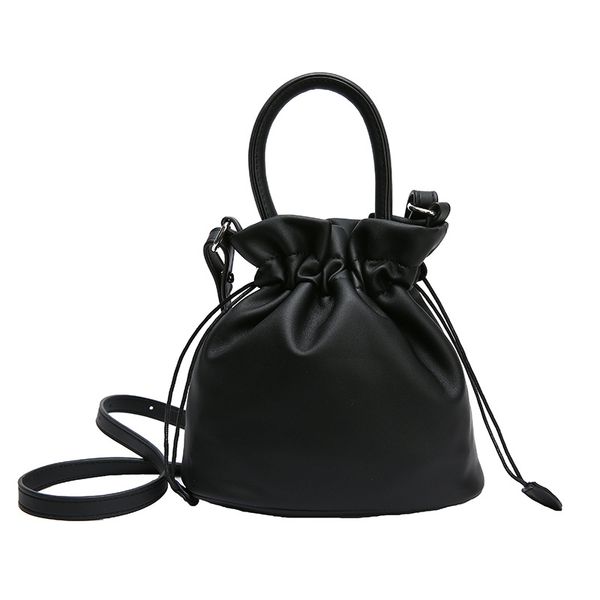 

ruched quality lady hand bag small ladies fashion bags for ladies, Black;red
