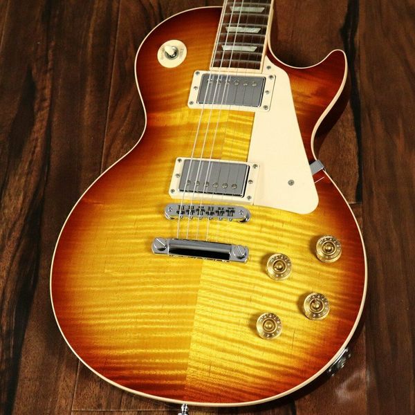 

les traditional plus iced tea burst #gg3lb electric guitar