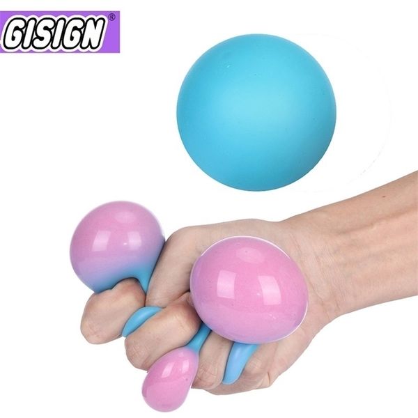 Antistress Druck Needoh Ball Stress Relief Ändern Farbe Squeeze Bälle DNA Für Kinder Erwachsene Hand Zappeln Spielzeug Squishy Stressball 220629