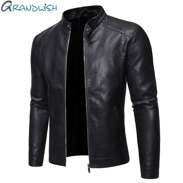 

men faux leather jacket motorcycle 5xl mens jackets black jaqueta de couro masculina outwear male pu leather coats mensza319 220816, Black;brown