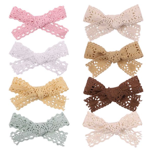 

small fresh bow hairpin girl's versatile mesh edge clip ins simple hairpin children's hair accessories 2312, Slivery;white