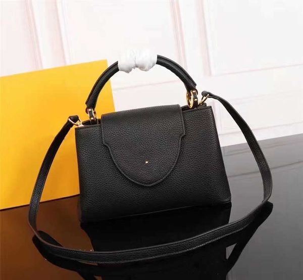 

cosmetic bags cases capucines fashion women shoulder bags chain messenger bag leather handbags shell wallet purse ladies cosmetic crossbody