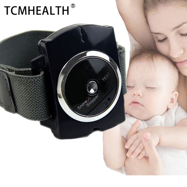 

electronic snore ser anti snoring cessation device intelligent wristband watch help sleeplessness