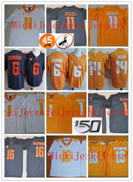 

xflsp college tennessee volunteers stitched football jersey bell warren burrell javonta payton labruzza jimmy holiday javontez, Black