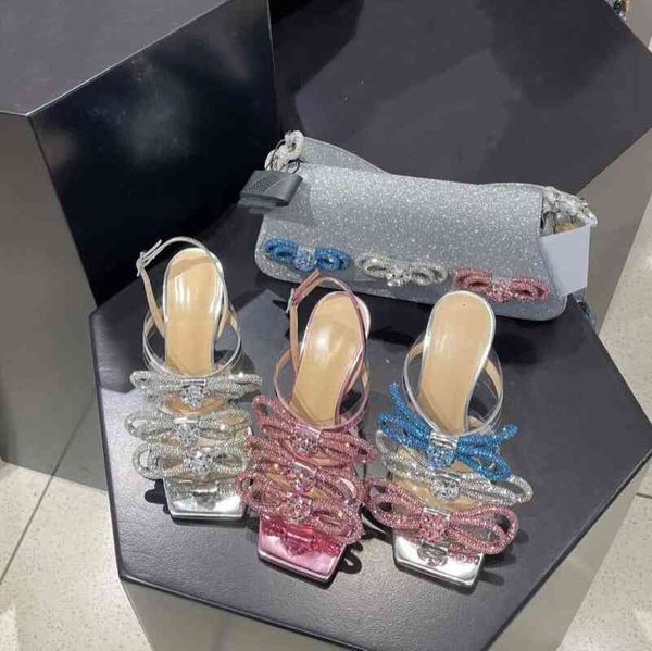 

dress shoes gaoding fairy style square head high-heeled bow sandals women's shoes, Black