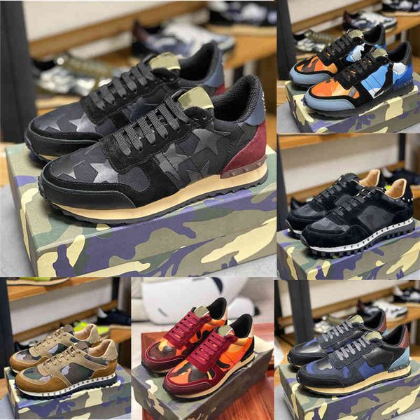 

dress shoes Â fashionÂ suede stud rivet shoesÂ menÂ womenÂ camouflageÂ leather sneakersÂ flats runnerÂ trainersÂ sportÂ casualÂ shoes eur36-46 with bo, Black