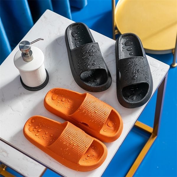 

vip thick platform home slippers 220611, Black
