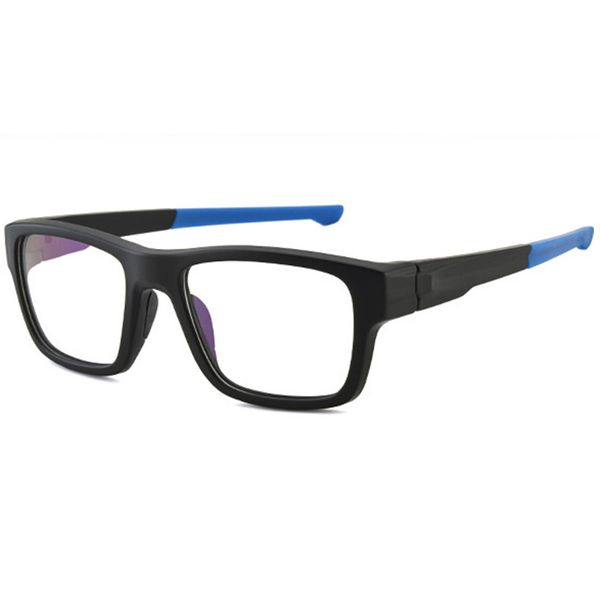 Качество отрубей Ультра-Свет TR90 Sportsy Glasses Frame Простые очки Удобная Безопасная Регулятор Прямоугольный Фулрим для рецепта Полный Упаковочный Чехол