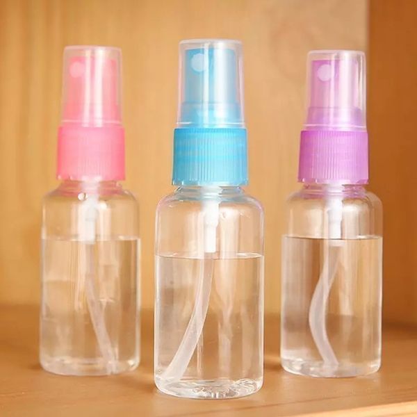 Transparente Luftsprühflasche, 30 ml/50 ml/100 ml, Mini-Parfümzerstäuber aus Kunststoff, kann den Behälter mit Kosmetika füllen