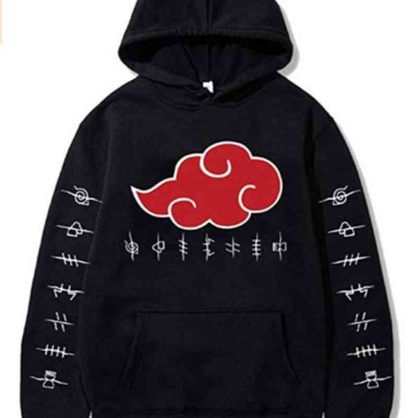 

2020 new huoying men's and women's fashion casual hooded sweater, Black