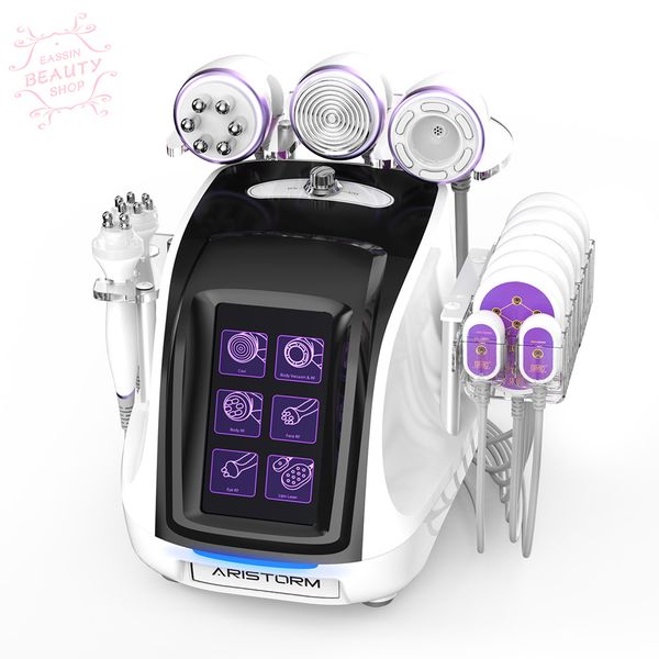

6 in 1 aristorm ultrasonic unoisetion cavitation 2.5 body slimming beauty machine