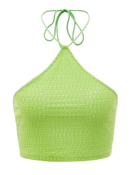 

tie backless halter y7a2#, White
