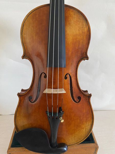 

4/4 size guarneri model violin old spruce maple back