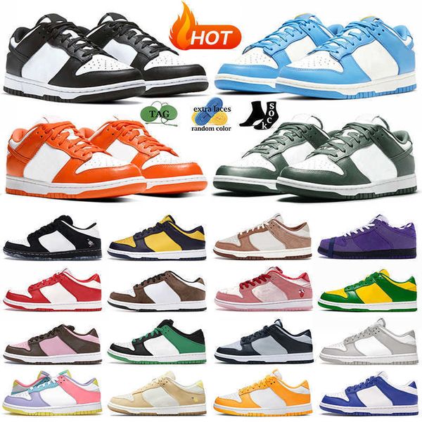 

casual shoes for women men dunks panda black white coast unc sail team green court purple mens trainers outdoor sports sneakers 36-45