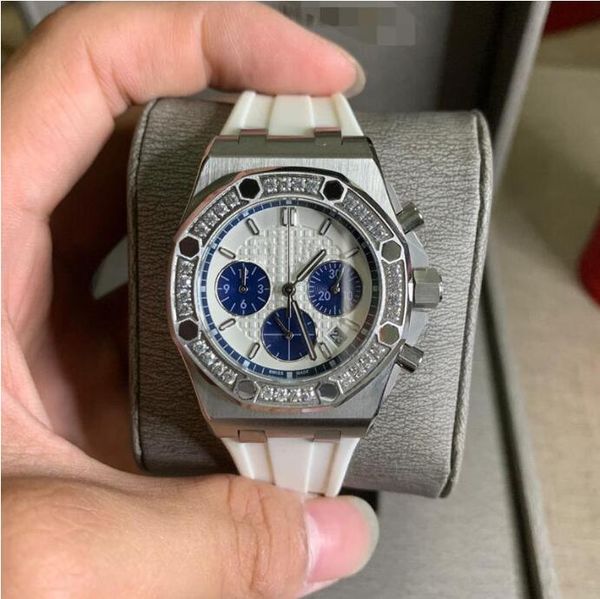 

u1 women watches rubber belt stainless steel case lady luminous waterproof wristwatches montre de luxe, Slivery;brown