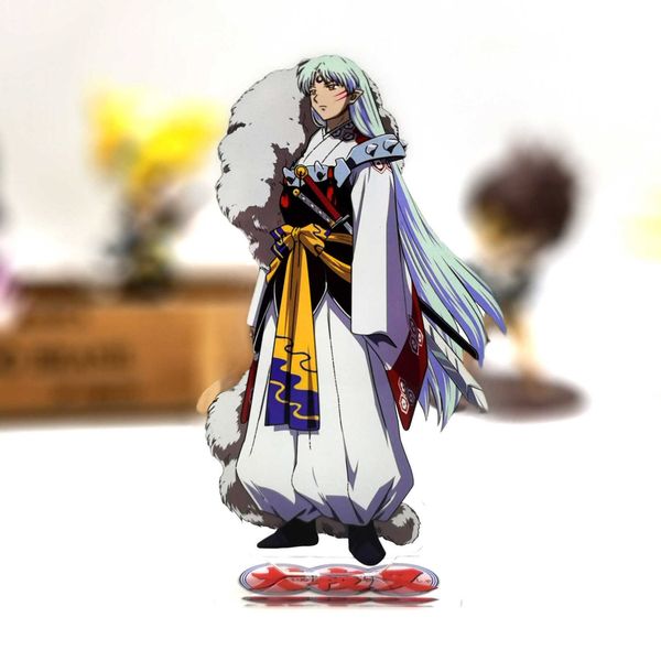 

huiya01 inuyasha sesshoumaru gm acrylic stand figure model plate holder er anime q0722