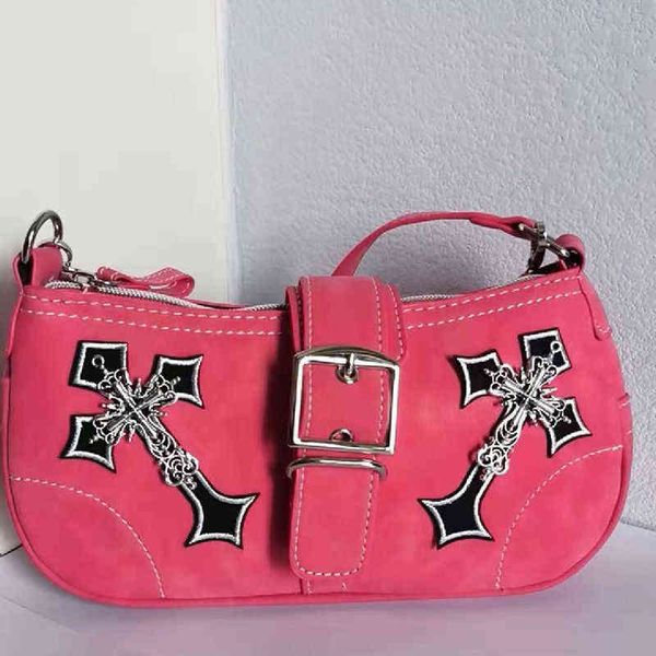 Abendtaschen MBTI Pink Polyester Frauen eine Schulter -Rechteck -Tasche billig 220802