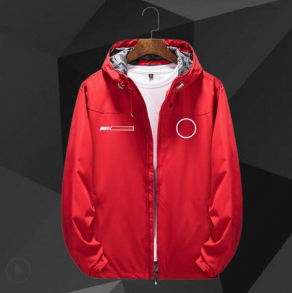 

2022 new f1 hooded sweater, motorsports outdoor jacket, Black