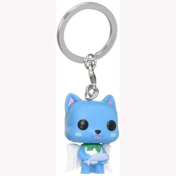

funko pop figures fairy tail keychain doll pendant habinaz fire dragon pocket anime figure