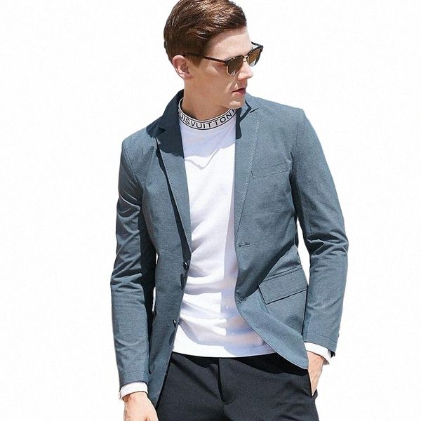 

men's suits & blazers leisure suit 2021 fashion solid color young and middle-aged business casual single western coat male n3nt#, White;black