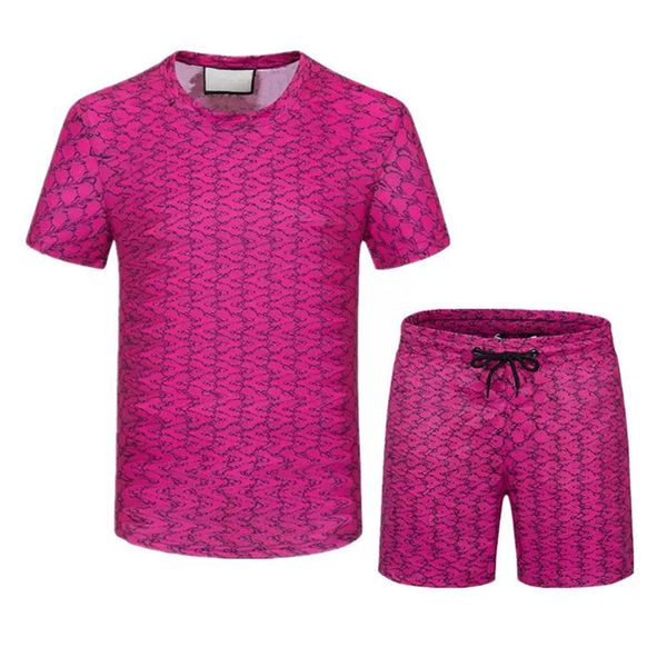 

summer designers fashion sport men tracksuits t shirtspants running shorts sets clothes sports joggers training gym fitness suitsm-3xl, Gray