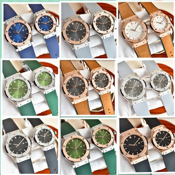 

montre de luxe men watches 45x10mm imported quartz movement 316l steel case rubber strap luxury watch wristwatches, Slivery;brown