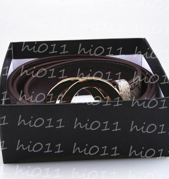 

fashion black white red blue signature leather men belt with box men designers belts gold silver buckle women belt 2, Black;brown