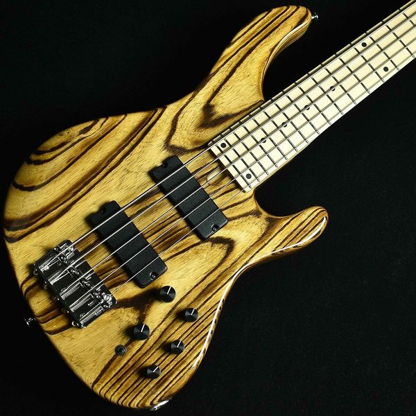 

bacchus tf5-std ash/m na-bn 5-string electric bass guitar