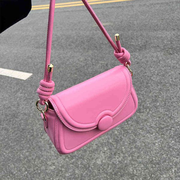 

2022 summer luxury brand fashion small pu leather crossbody bags for women shoulder side bag flap cute handbags and purses