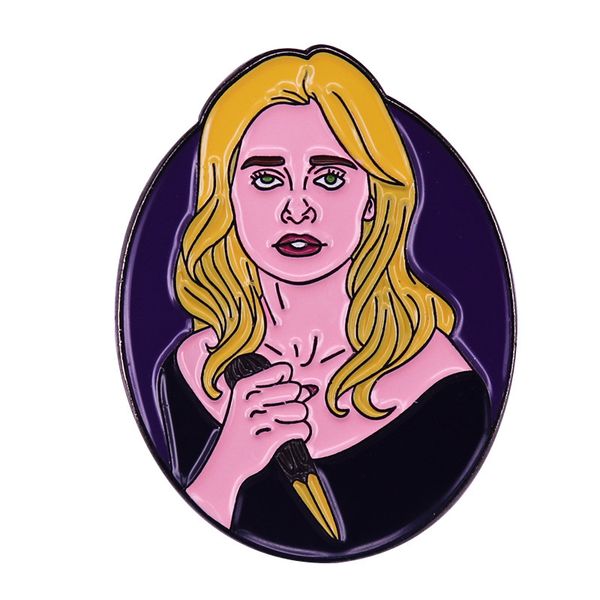 

brooch of heroine of the horror tv series buffy the vampire hunter, Blue