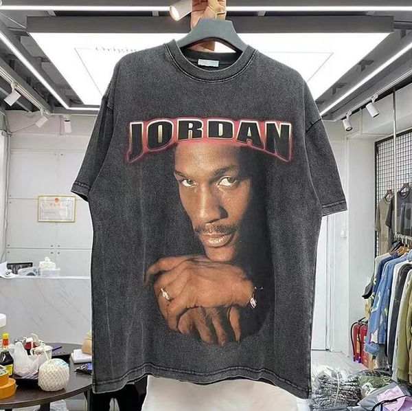

plus tees print basketball in vintage washed t-shirt, Black;brown