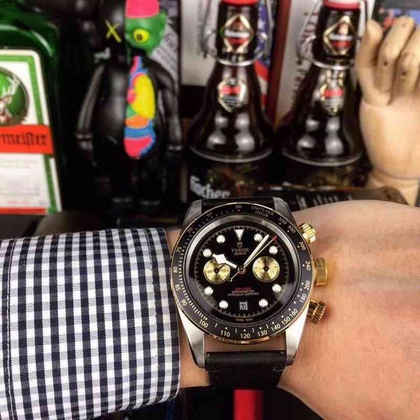 

dituo panda eye biwan seriwatches watch wrist single date table steel band full-automatic mechanical, Slivery;brown