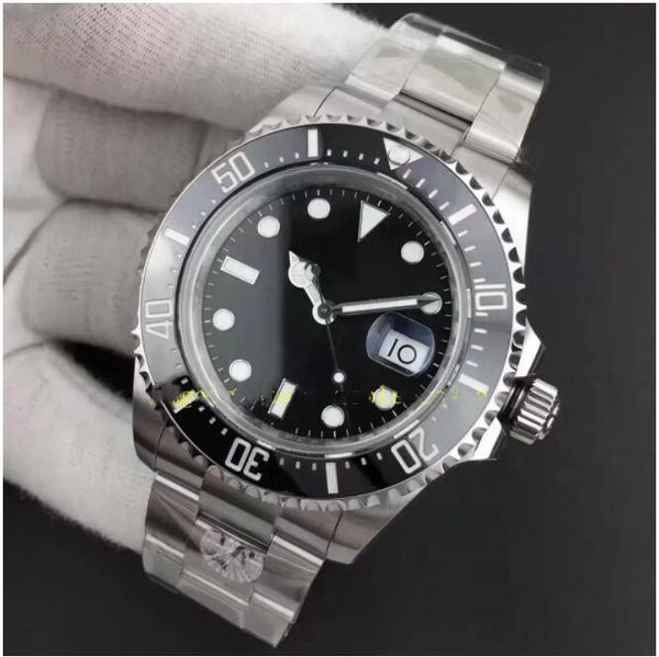 

super ar factory watch 904l steel men's watch cal.3235 movement automatic 43mm sapphire glass 126600 black dial ceramic bezel oyster ar, Slivery;brown
