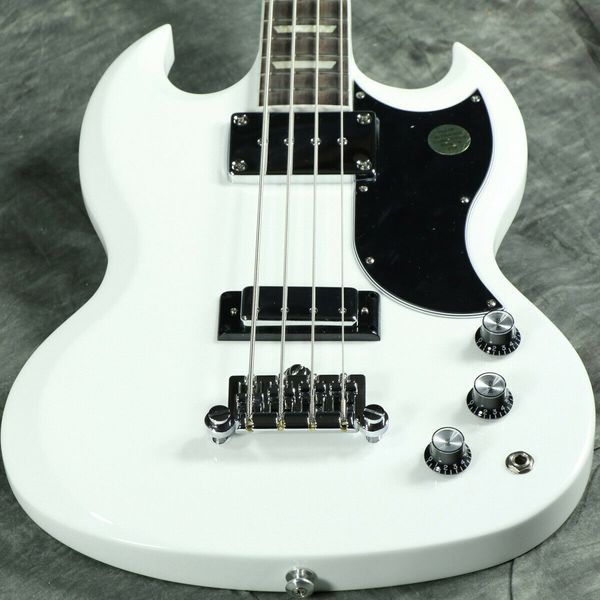 Matoba Wataru SG Standard Bass Alpine Rainbow Sparkle Электро -гитара