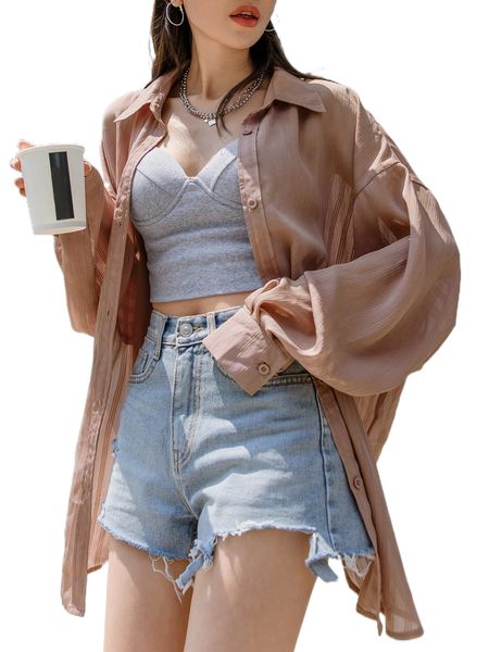 

dazy drop shoulder blouse without camisole n9vx#, White