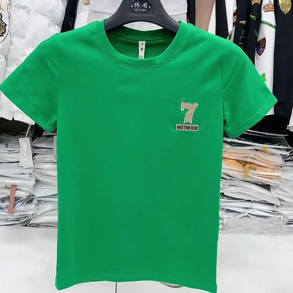 

2022 summer men's t-shirt digital alphabet printing handsome spirit guy slim fit cotton short sleeve round neck bottomed shirt m--5xl, White;black