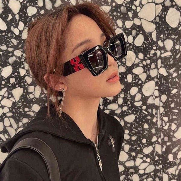 

new off men's box same sunglasses women's fashion designer sunglasses leisure, White;black