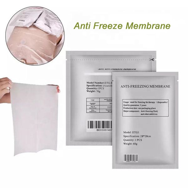 Anti-Frost-Kryotherapie-Zubehör, Frostschutzmembran-Hautschutz, Kryo-Pad, Flim-Fat-Freezing-Gel-Pads, Kryolipolyse-Maschinenteile