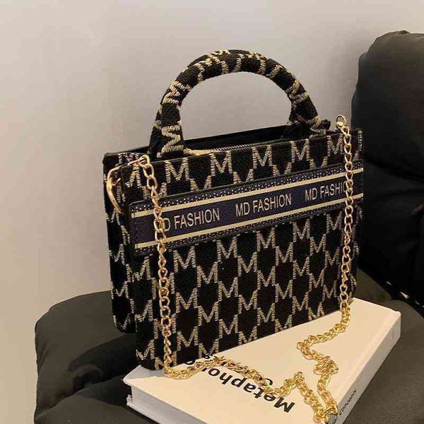 

60% off factory clearance advanced jacquard handbag autumn fashion versatile niche single shoulder bag