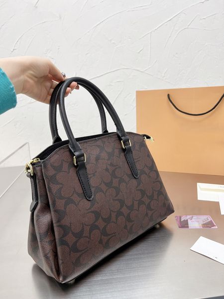 

onthego handbags women leather shoulder bags leopard splicing crossbody bag messenger bags designers handbag tote purse