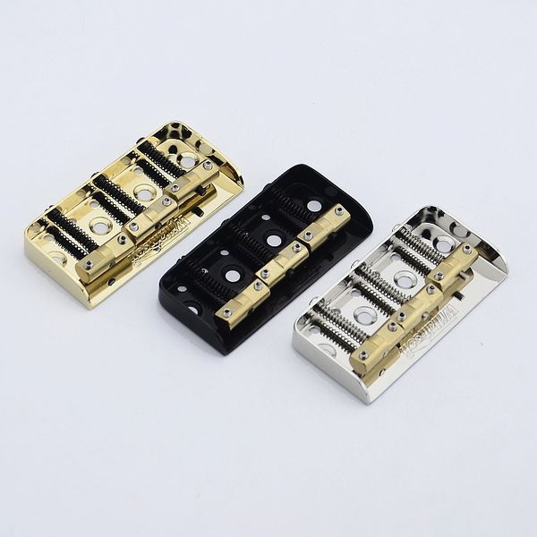 

1 set short vintage type fixed electric guitar bridge with brass saddles