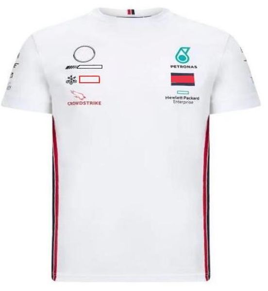

2022 f1 formula one round neck shirt summer racing short sleeve same custom