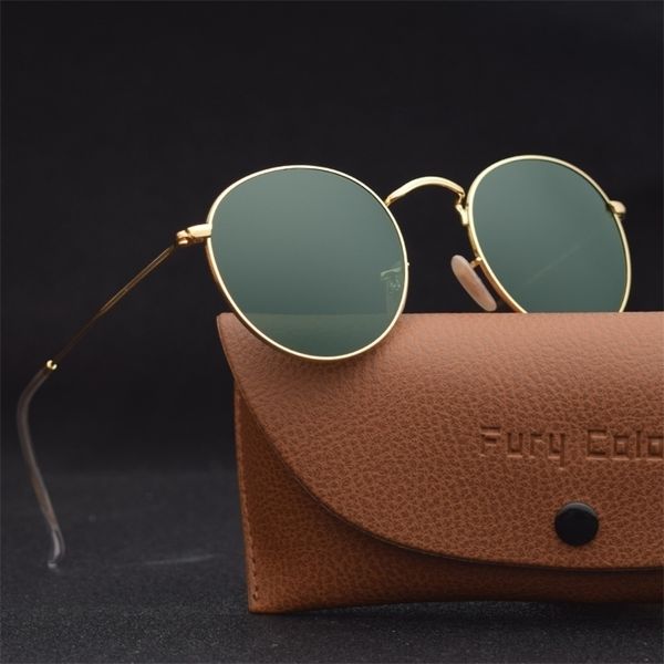 

glass lens uv 400 small men women sunglasses gothic steampunk sunglasses mens womens retro small vintage round eyewear shades 220617, White;black