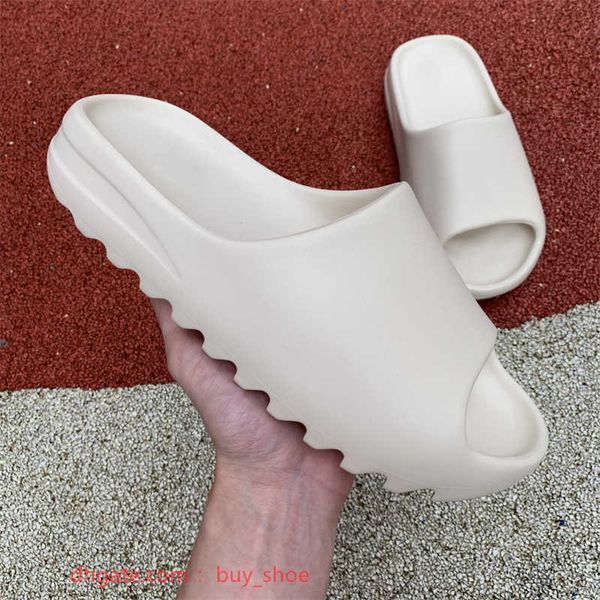 

slides slippers desert sand summer brown mens women mxt moon gray tan slide sandal graffiti bone rubber mxt moon gray mineral blue254g, Black